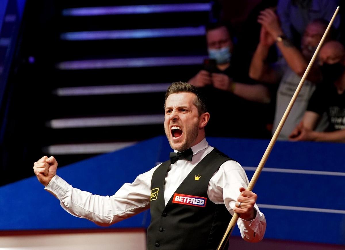 Snooker triple crown winner Mark Selby